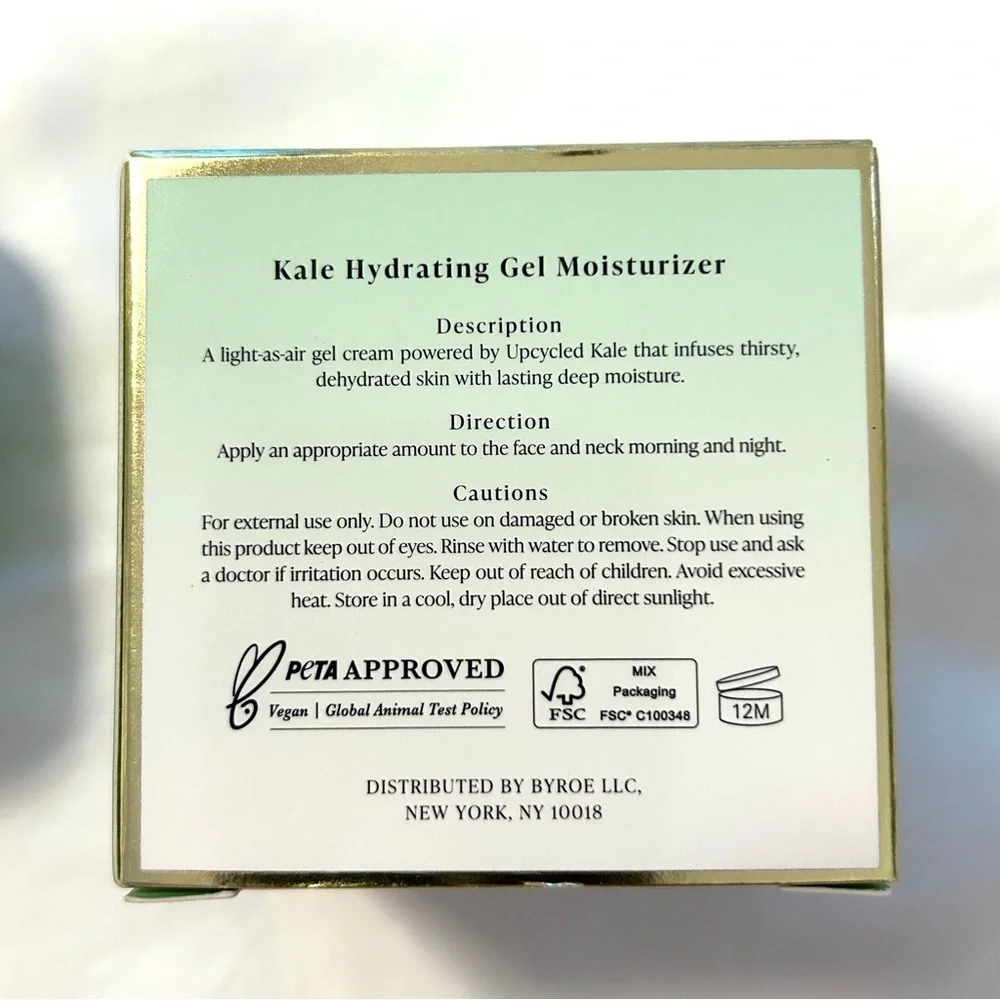 BYROE Kale Hydrating Gel Moisturizer Full Size